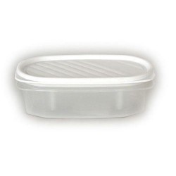 CONTENEDOR ALIMENTOS 0.5 L. BLANCO OVAL 1163001
