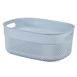 CESTA ROPA FILO RECTANGULAR M 12L AZUL