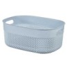 CESTA ROPA FILO RECTANGULAR M 12L AZUL