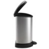 CUBO 20 L. CON PEDAL DECOBIN PLATA 220959