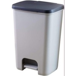 CUBO PEDAL BIN CIERRE PEDAL 40L. GRIS 248975