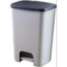 CUBO PEDAL BIN CIERRE PEDAL 40L. GRIS 248975