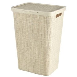 PONGOTODO HAMPER JUTE 58L BLANCO ROTO 245976