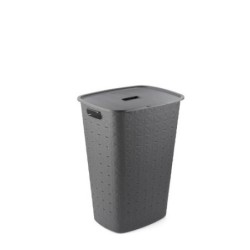 PONGOTODO SOFTEX LAUNDRY HAMPER 56L GRIS OSCURO