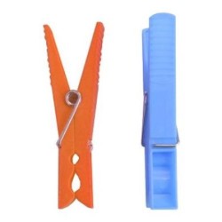 PINZAS ROPA PLASTICO GIGANTE (PAQ-12) GIG121