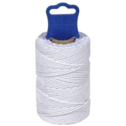 HILO ALGODON CABLEADO 1MM. 250M. BLANCO