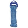 CORDON PP. ALMA TEXTURA 4MM. AZUL/BLANCO 15M.