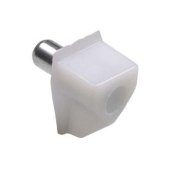 SOPORTE BALDA 5X18X10MM PLASTICO BLANCO 160 8UNDS