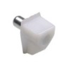 SOPORTE BALDA 5X18X10MM PLASTICO BLANCO 160 8UNDS