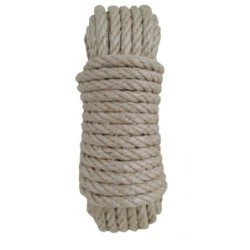 CUERDA CABLEADA SISAL 4 CABOS 6 MM. 10M.
