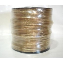 CABLE ACERO PLASTIFICADO ORO 200 M.