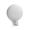 COLGADOR ADHESIVO CIRCULAR CROMADO MATE 2 UDS.