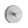 COLGADOR ADHESIVO CIRCULAR CROMO MATE 2UDS,