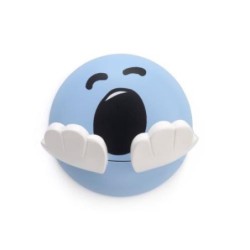 COLGADOR ADHESIVO INFANTIL AZUL