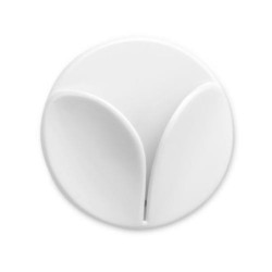 COLGADOR PAÑOS COCINA ADHESIVO BLANCO 2UDS.
