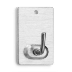 COLGADOR INOX ADHESIVO (BL-2) 2040-1