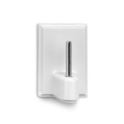 COLGADOR ADHESIVO VISILLOS BLANCO (BL.-4) 2042-2