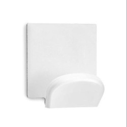 COLGADOR ADHESIVO INOX BLANCO (BL.-2) 2078-B