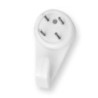 COLGADOR PARED BLANCO (BL.-4) 3002-2