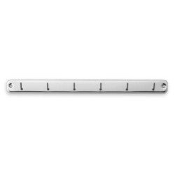 COLGADOR COCINA 6 GANCHOS ACERO 3086-1