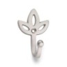 COLGADOR LATON TULIPAN NIQUEL SATINADO 3751-7