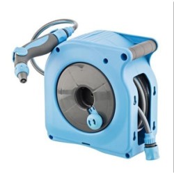 MINI ENROLLADOR MANUAL AQUACOM C/10M. AZUL