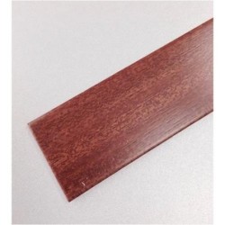 PLETINA PLANA PVC ADHESIVA SAPELLI 35X1.00 41658B