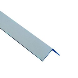 ANGULO ALUMINIO PLATA ADHESIVO 23X23X2.70 61007