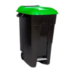 CONTENEDOR BASURA 120L. VERDE 423031