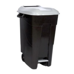 CONTENEDOR BASURA 120L. GRIS 423000