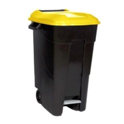 CONTENEDOR BASURA 120L. AMARILLO 423017