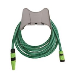 KIT 10M MANGUERA+COLGADOR GRIS+5PZAS CA2410G