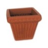 MACETA CUADRADA PEQUEÑA 8 L. TERRACOTA 21102