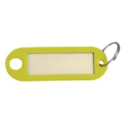 LLAVERO VENTANILLA AMARILLO A-1 (BOLSA 100)