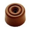 TOPE PUERTA CON TORNILLO T5 NEGRO (BOLSA- 50)
