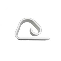 SUJETAMANTELES BLANCO (BOLSA 100) 1240101
