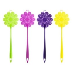 PALETA MATAMOSCAS FLOWER POWER COLOR SURTIDO