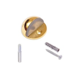 TOPE PUERTA C/PIVOTE Y TORNILLO DORADO B90200K