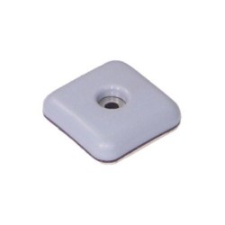 DESLIZADORES PARA MUEBLES 35X35MM GRIS 4 UDS.