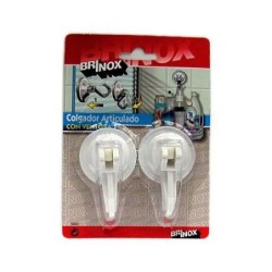 COLGADOR ARTICULADO CON VENTOSA 44 (DISPLAY-2)