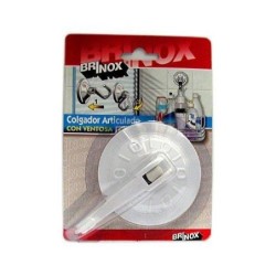 COLGADOR ARTICULADO CON VENTOSA 78 (DISPLAY-1)