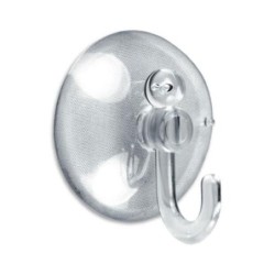 VENTOSA GANCHO PLASTICO 40 MM. (BL. 2) B50910H