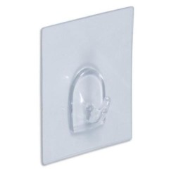 PERCHA REMOVIBLE BASE 80X62 MM. TRANS. BL-1