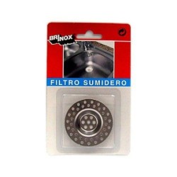 FILTRO SUMIDERO PEQUEÑO INOX. (DISPLAY-1) 7003