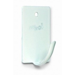 COLGADOR GANCHO ADHESIVO BLANCO (DISPLAY-3)