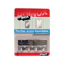 PERCHA PEQUEÑA INOXIDABLE (DISPLAY-4) 7025