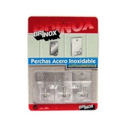 PERCHA MEDIANA INOXIDABLE (DISPLAY-3) 7026
