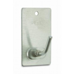 PERCHA MEDIANA ADHESIVA INOXIDABLE B70265E