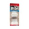 PERCHA GRANDE ADHESIVA BLANCA (DISPLAY-2) 7044