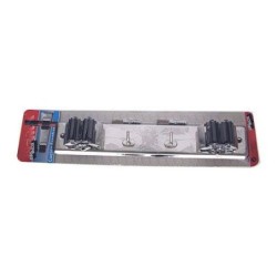 CUELGA ESCOBAS CON RODILLO DOBLE (DISPLAY-1) 7065